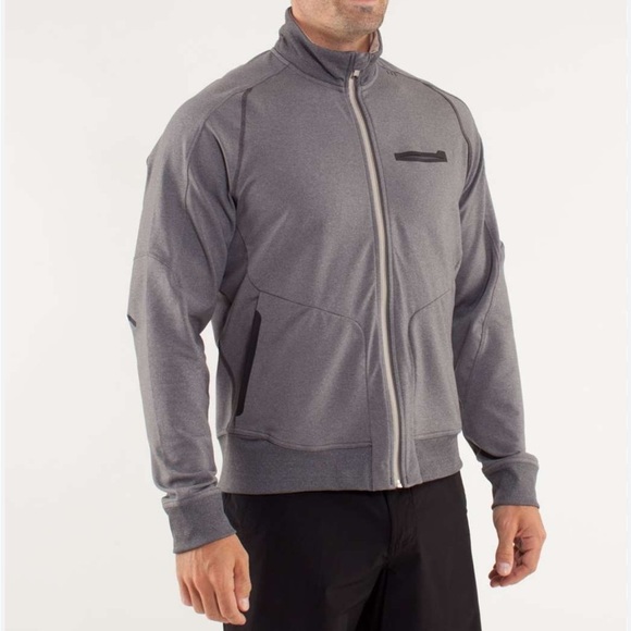 lululemon athletica Other - Lululemon Men’s Training Jacket in Heathered Dark Slate